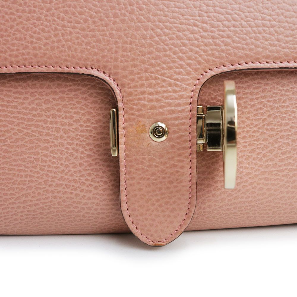 グッチ インターロッキングG 2way チェーン ショルダー ハンドバッグ