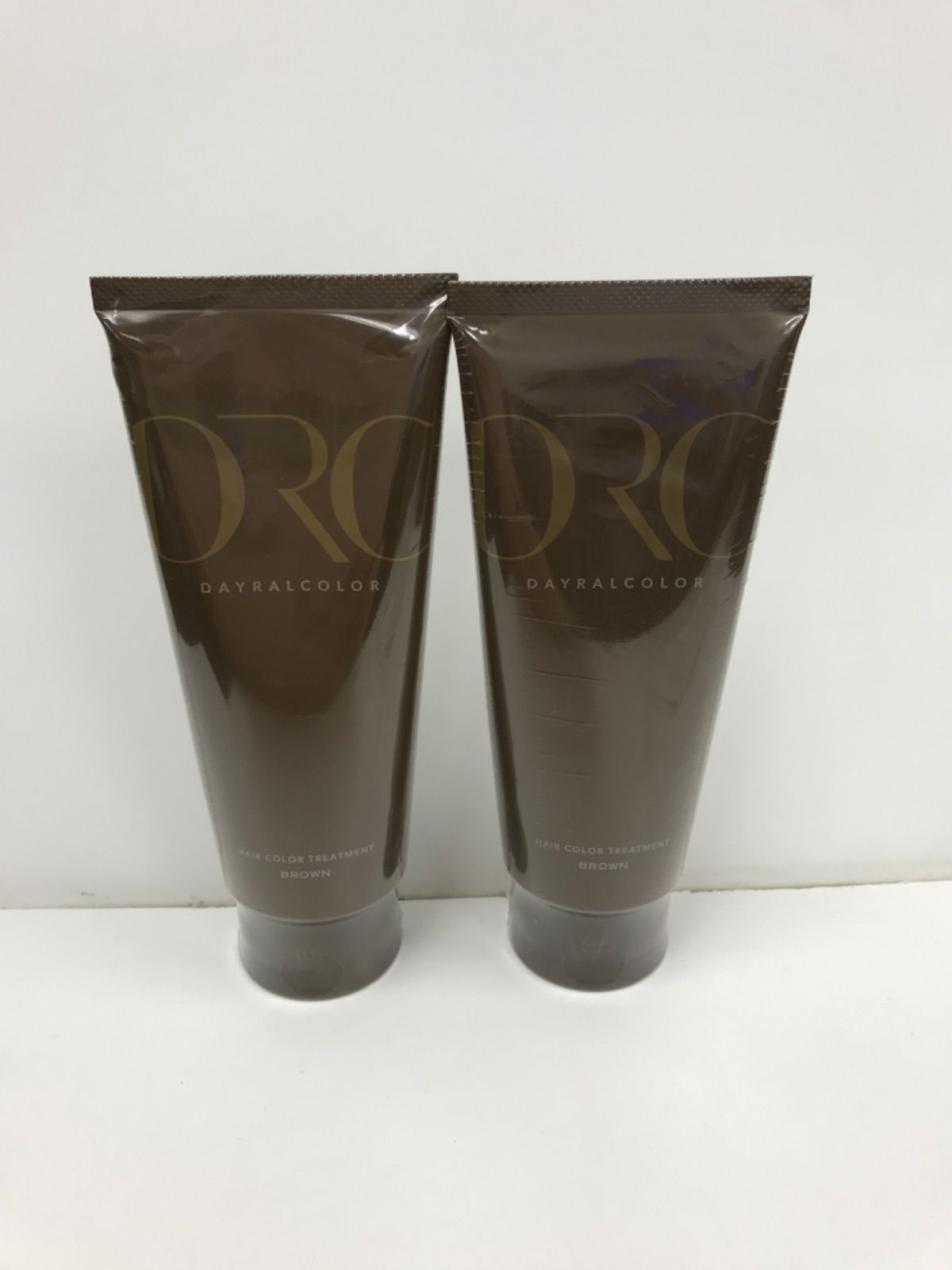 H176 ヘアカラートリートメント デイラルカラー DAYRALCOLOR ブラウン 染毛料 200g 2点セット