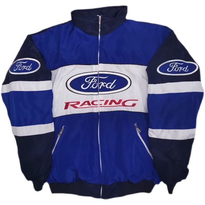 FORD フォード F1 レーシングジャケット ブルゾン 刺繍 中綿 男女兼用 中田 圭祐 M-2XL