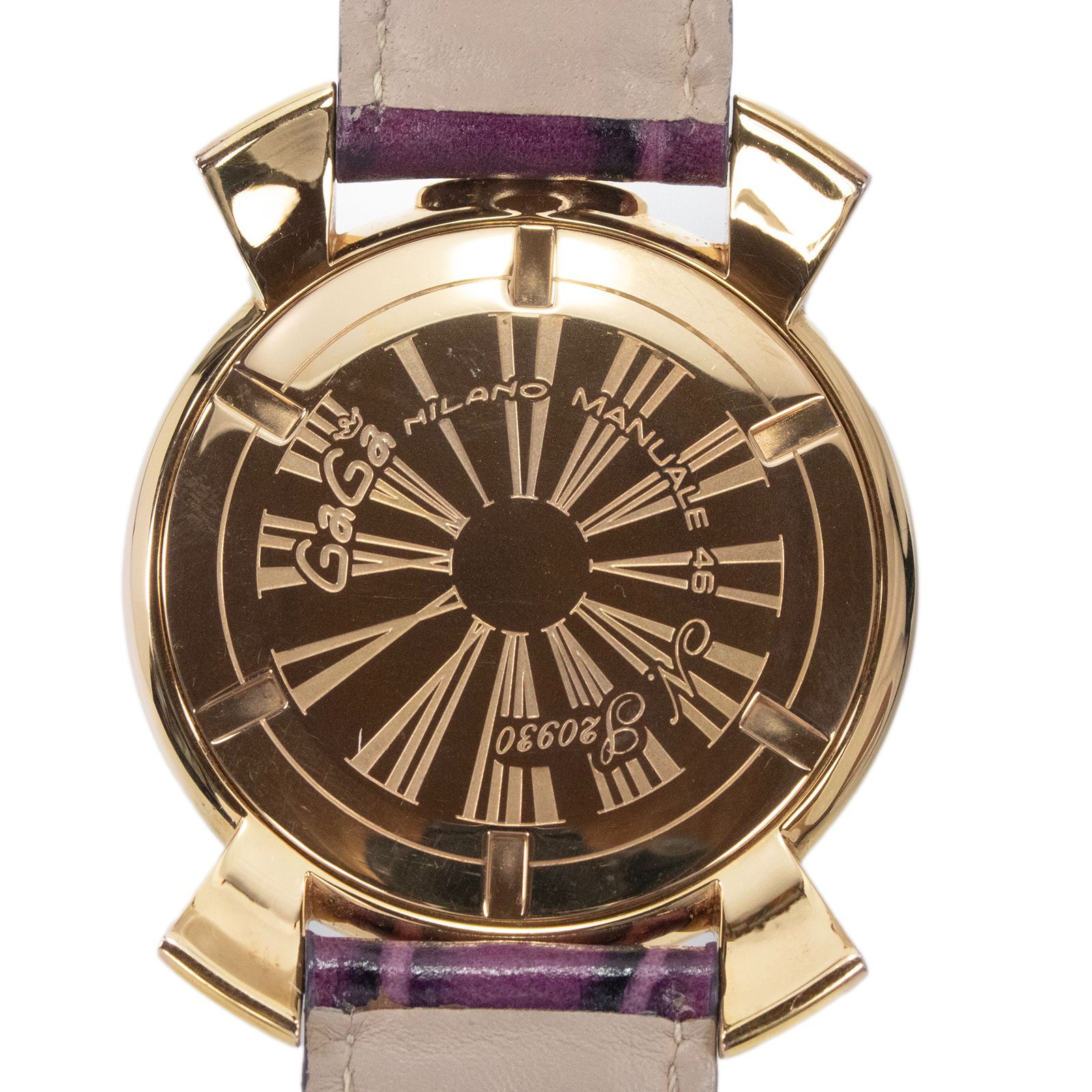 送料無料 ガガミラノ 腕時計 クォーツ メンズ マヌアーレ スリム46mm