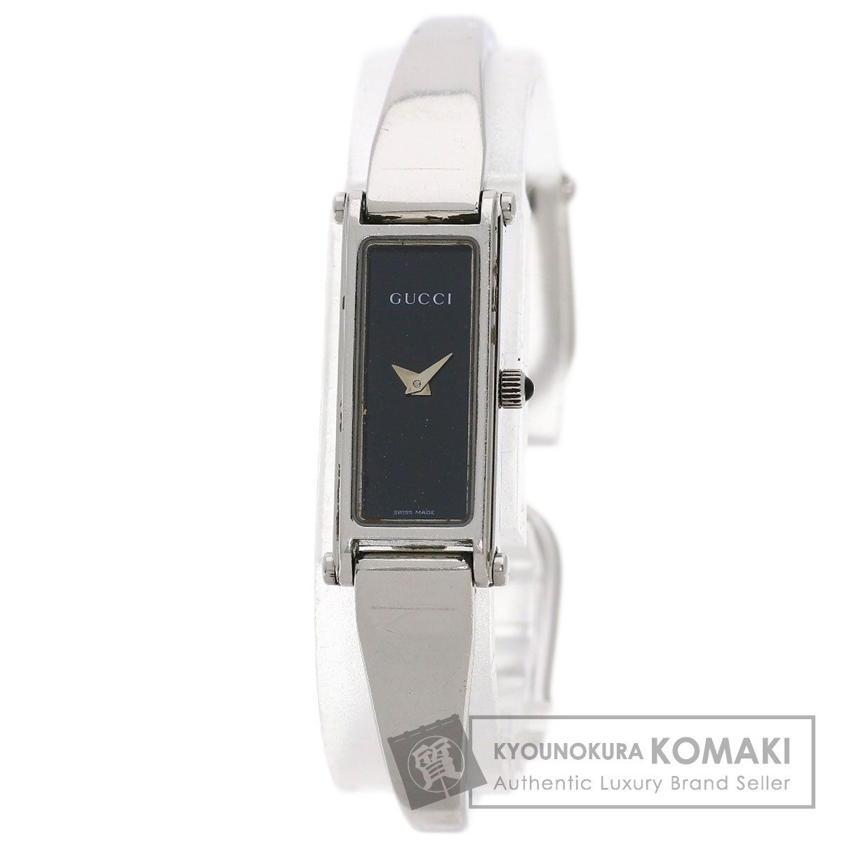【値下げ】GUCCI グッチ　レディース腕時計　1500L GUCCI グッチ 1500L スクエアフェイス 腕時計 ステンレス