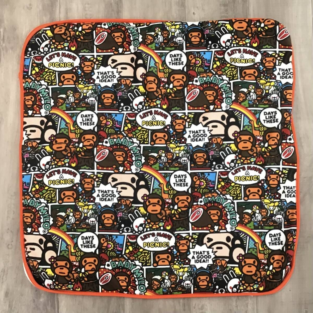ベビー おくるみ ブランケット BAPE Swaddle MILO BABY Blanket a bathing ape マイロ エイプ ベイプ アベイシングエイプ