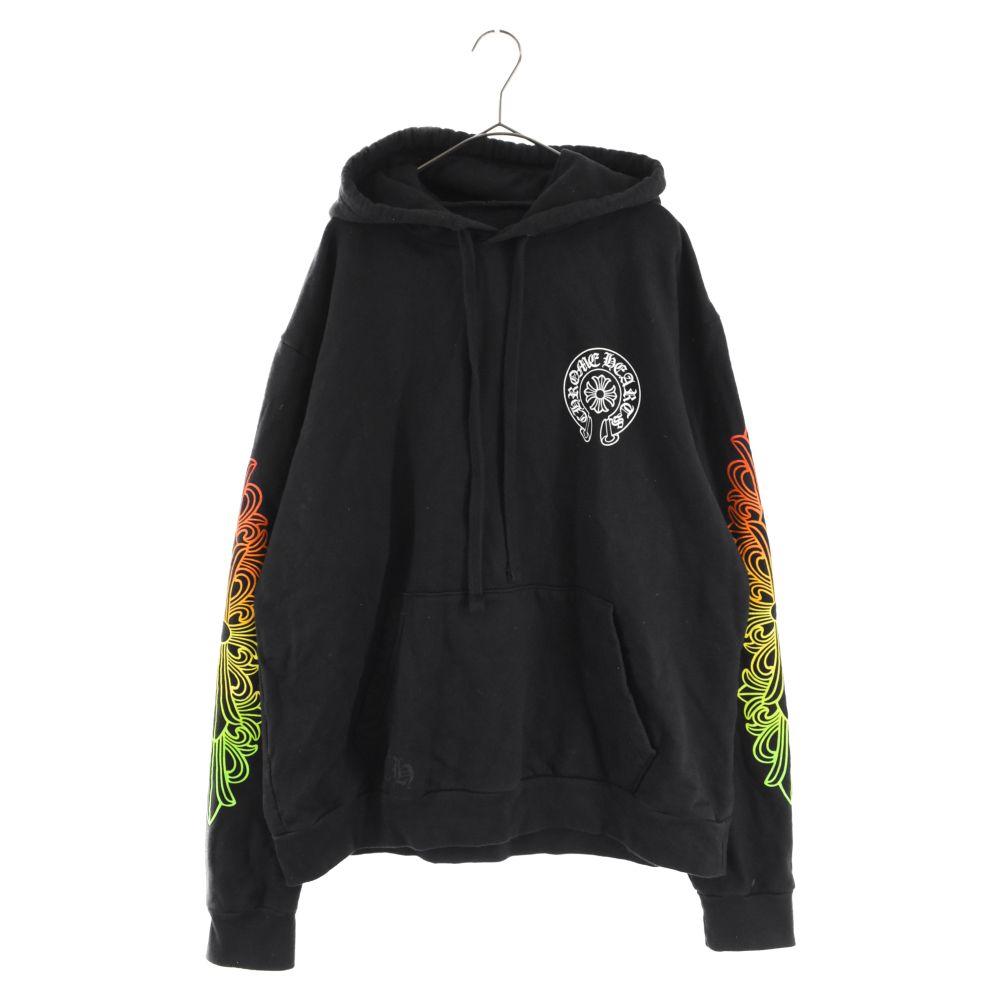 CHROME HEARTS (クロムハーツ) Back Grad Circle Logo Hoodie バック