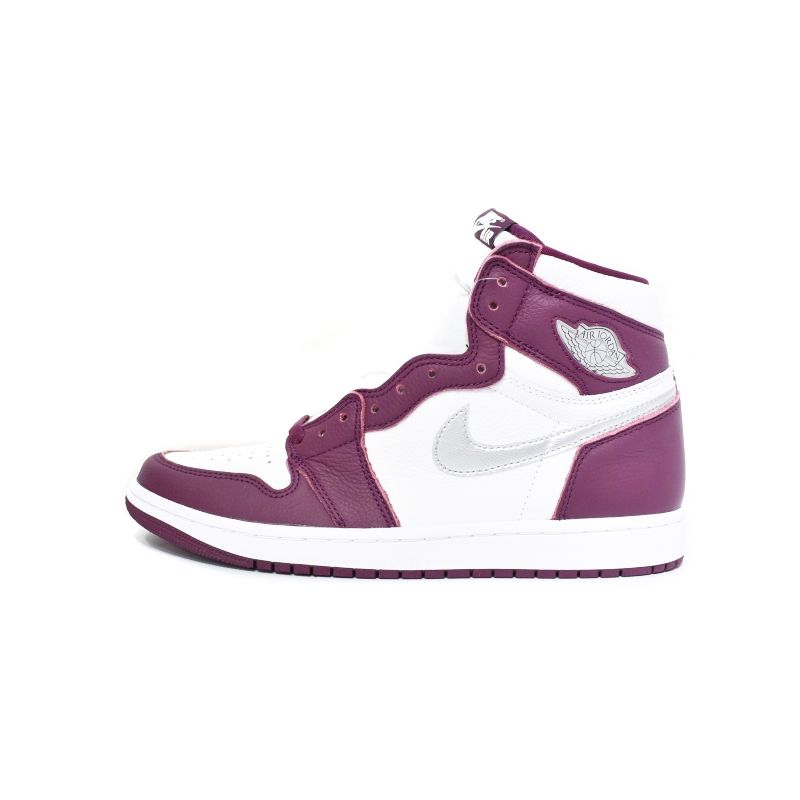 ナイキ NIKE Air Jordan 1 High OG Bordeaux エアジョーダン1 ハイ スニーカー US10 ボルドー  555088-611 □GY18 - メルカリ