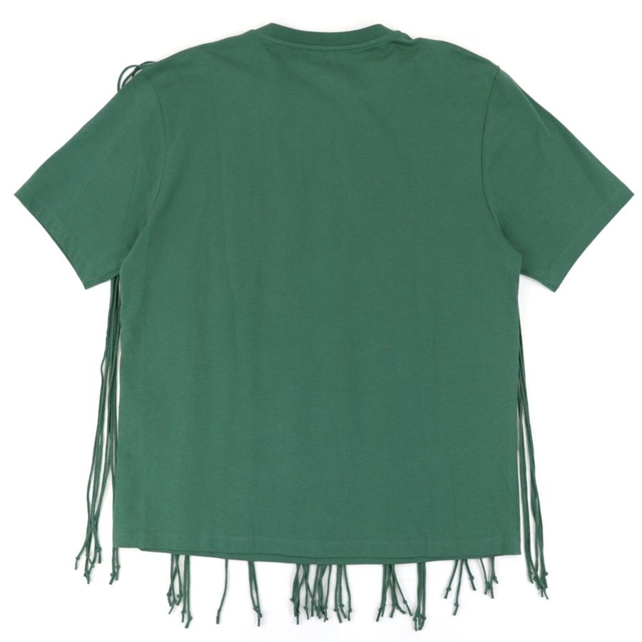 LOEWE　フリンジ加工 ロゴ Tシャツ 2023年最新のブランド新品 LOEWE スーパーコピー Tシャツ
