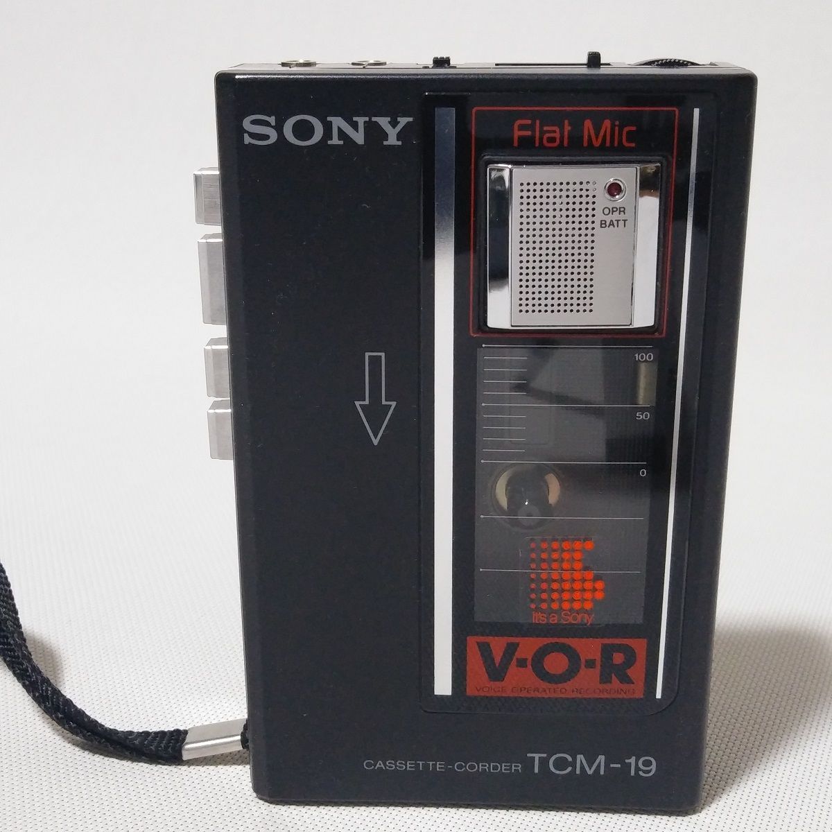 SONY カセットレコーダー TCM-9 ジャンク品 - ポータブルプレーヤー