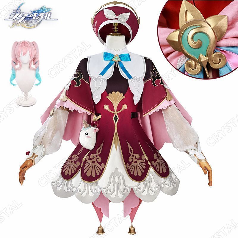 崩壊 スターレイル ヒアシンシア コスプレ衣装 ウイッグ付き 崩壊 スターレイル ヒロイン Hyacinthia コスプレ衣装 コスチューム ハロウィン クリスマス 制服 大人 子供 cosplay イベント