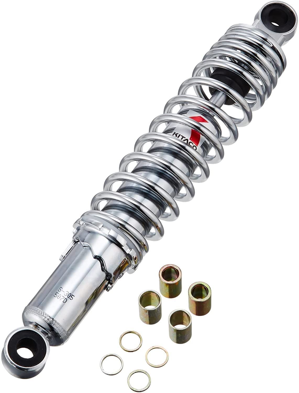 キタコ KITACO リアショック メッキ|メッキ 305mm モンキー 520-3053050