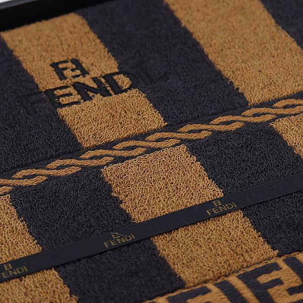 FENDI タオルセット ブラウン・ブラック FENDI フェンディ フェイス