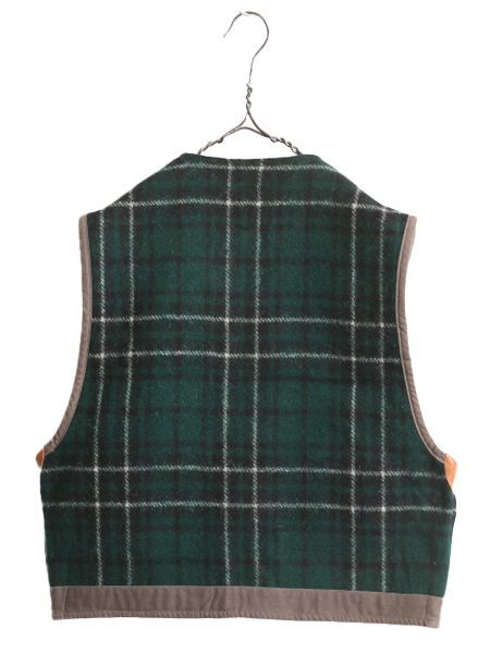 80s USA製 RALPH LAUREN ウール ハンティング ベスト L お得なクーポン配布中!】 80s USA製 ポロ ラルフローレン ウール