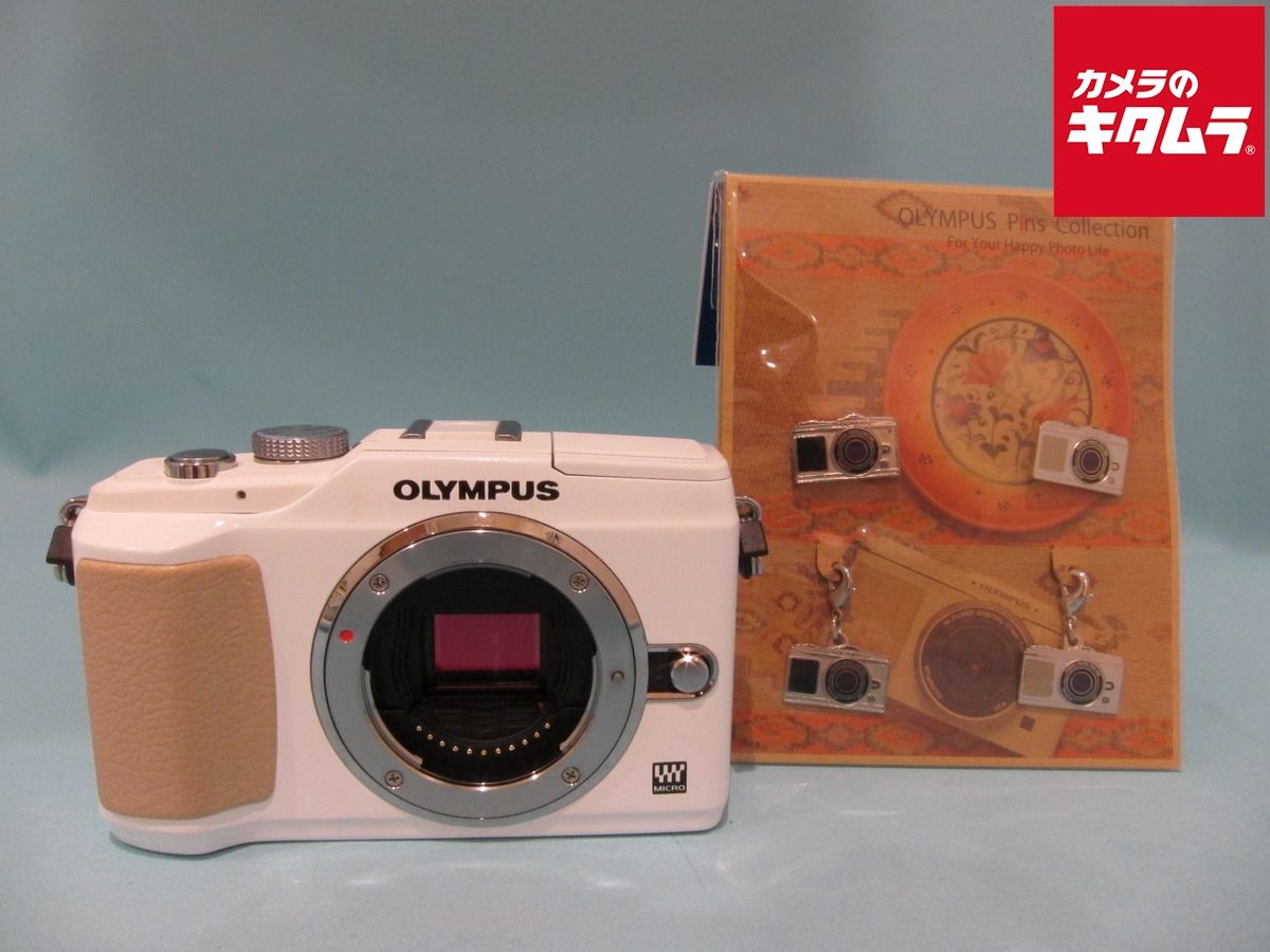 中古】 【並品】 オリンパス PEN Lite E-PL2 ボディ ホワイト 中古：B