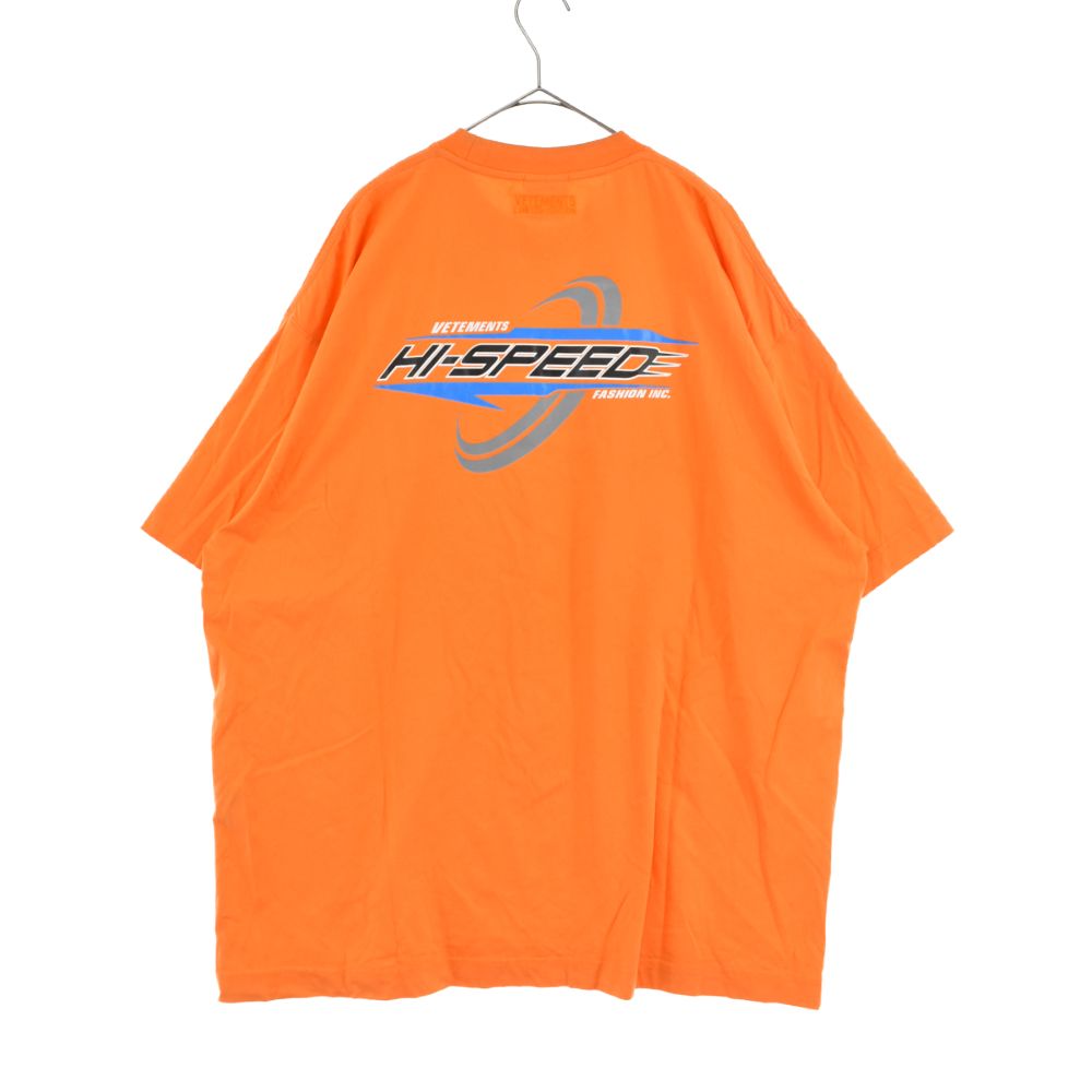 ヴェトモン HI-SPEED T-SHIRT ハイスピード Tシャツ 半袖 M