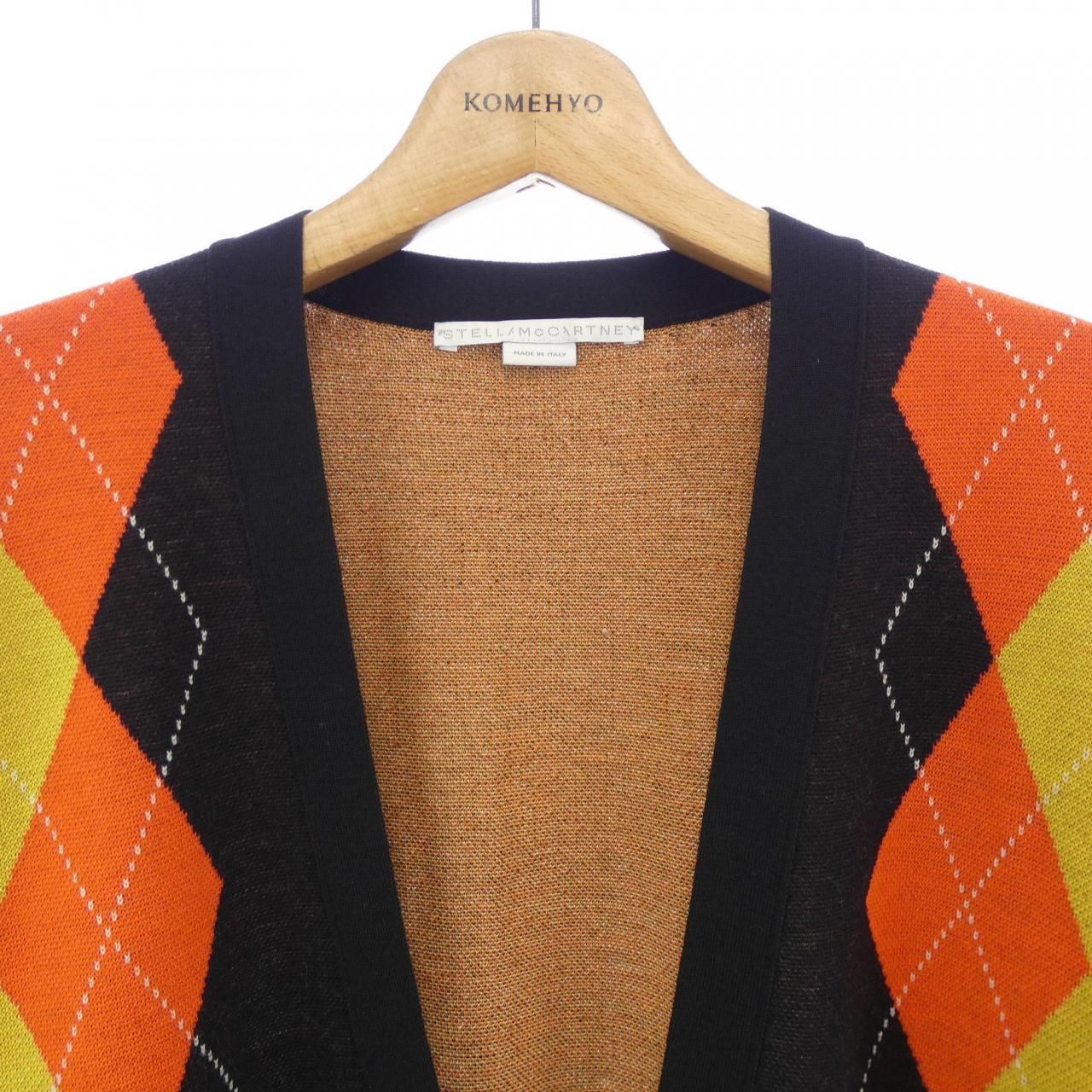 ステラマッカートニーSTELLA McCARTNEYマスタード長袖カーディガン ステラマッカートニーSTELLA Maccartney カーディガン