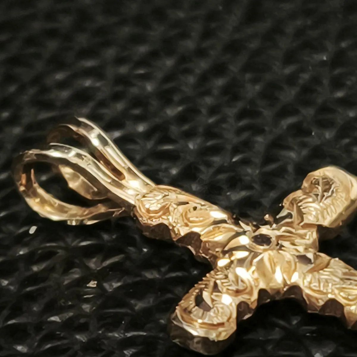 ヴィンテージ 美品】14K ハワイアンジュエリー クロス