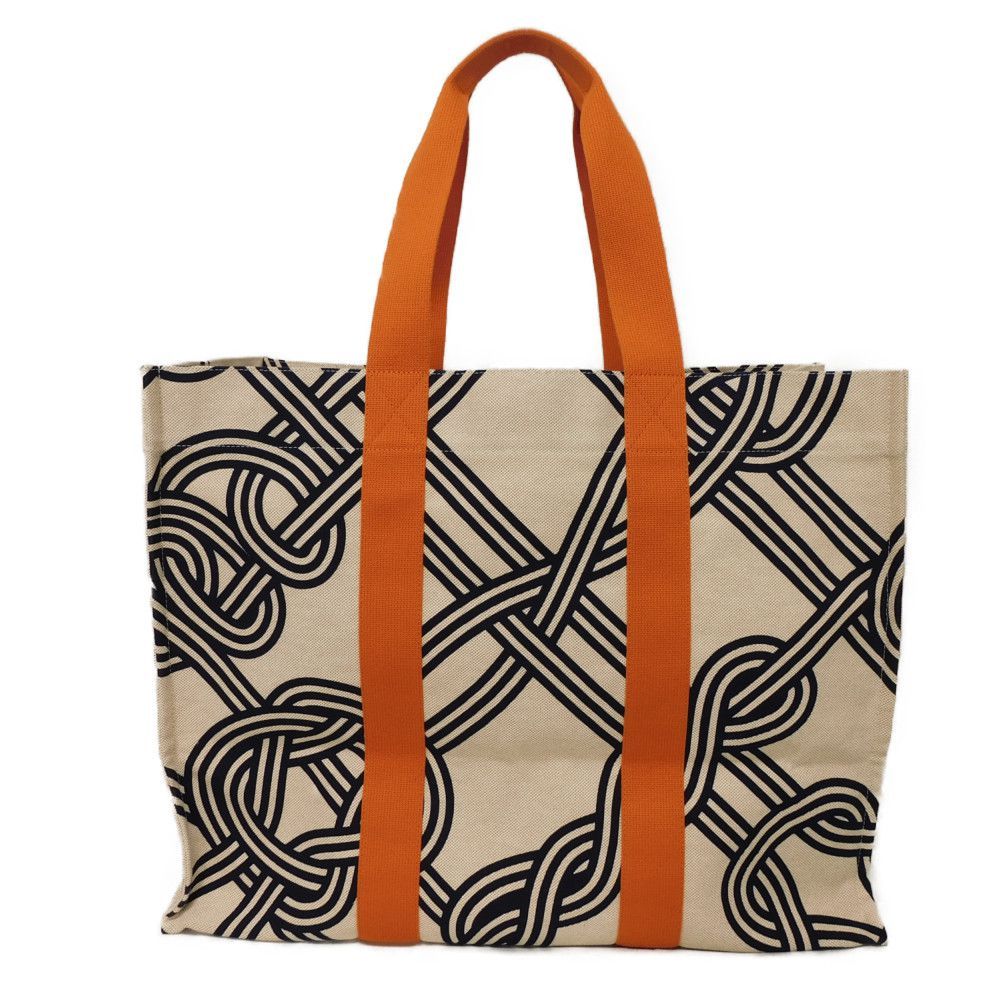 ＨERMESヘリンボーン柄トートバッグ ポテチです HERMESヘリンボーン柄トートバッグ ポテチ様専用です