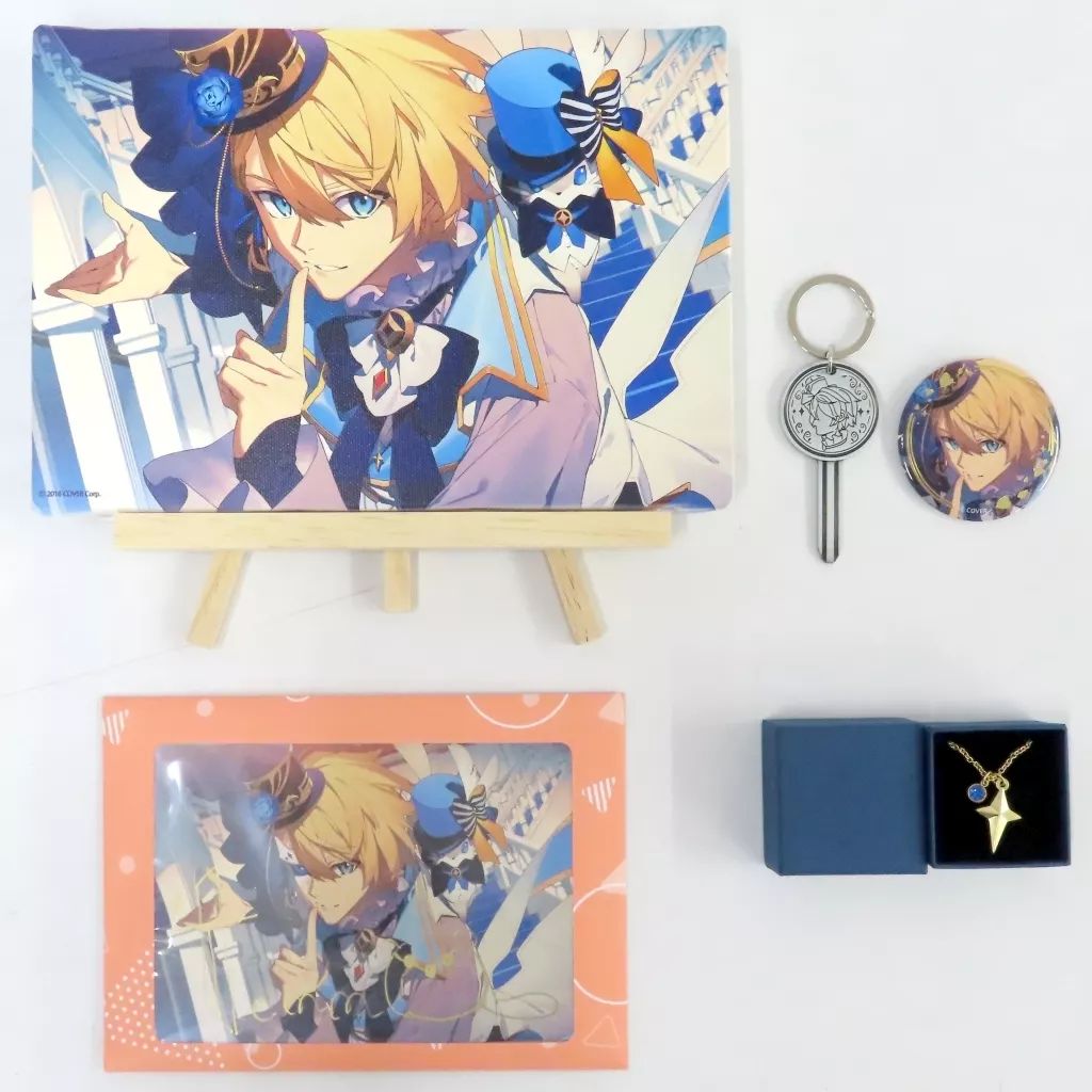 中古】グッズセット 岸堂天真 活動5周年記念フルセット(直筆