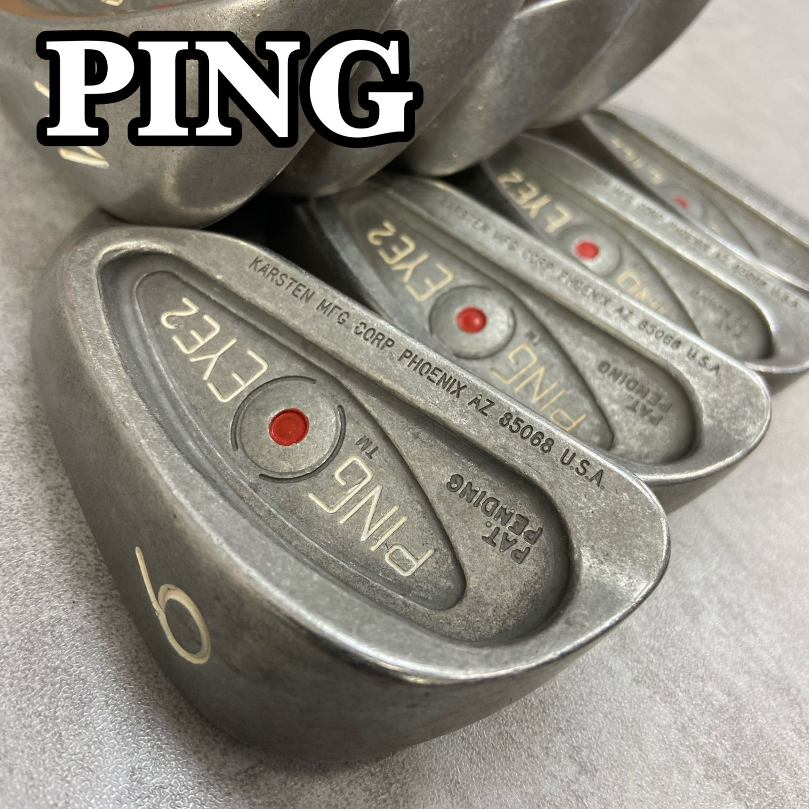 希少 逆刻印 PING ピン EYE2 UPSIDE DOWN アイ2 アップサイド