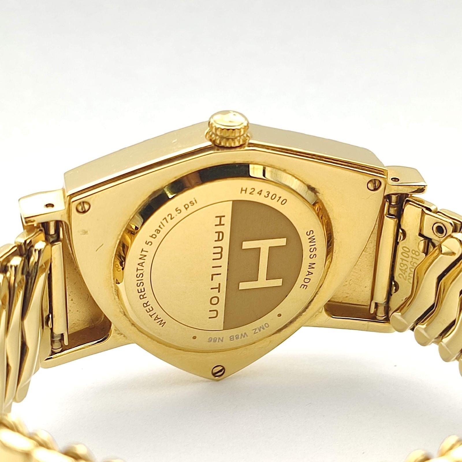 【最終価格】H243010 ハミルトン　ゴールド 限定モデル　ベンチュラ 最終価格H243010 ハミルトンゴールド 限定モデルベンチュラ