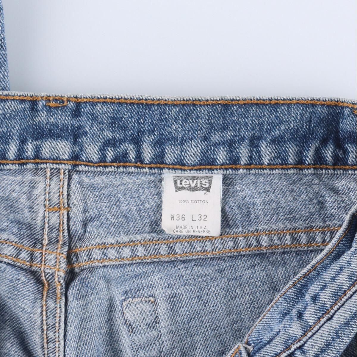 古着 90年代 リーバイス Levi's 550 テーパードデニムパンツ USA製