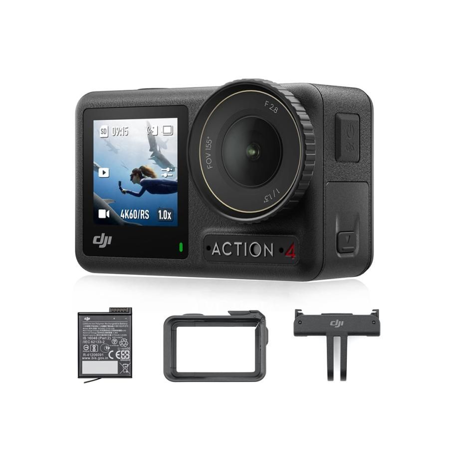 DJI OSMO ACTION4 エッセンシャルコンボ ESSENTIAL COMBO 防水 アクションカメラ