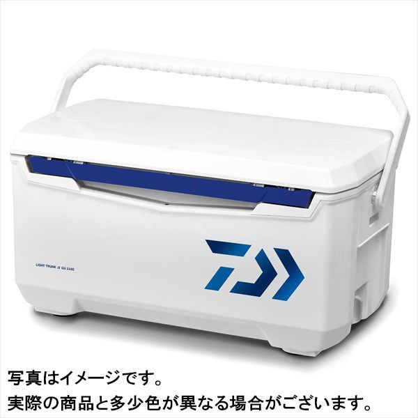 ダイワ クーラーボックス ライトトランクα ＧＵ ２４００ ブルー