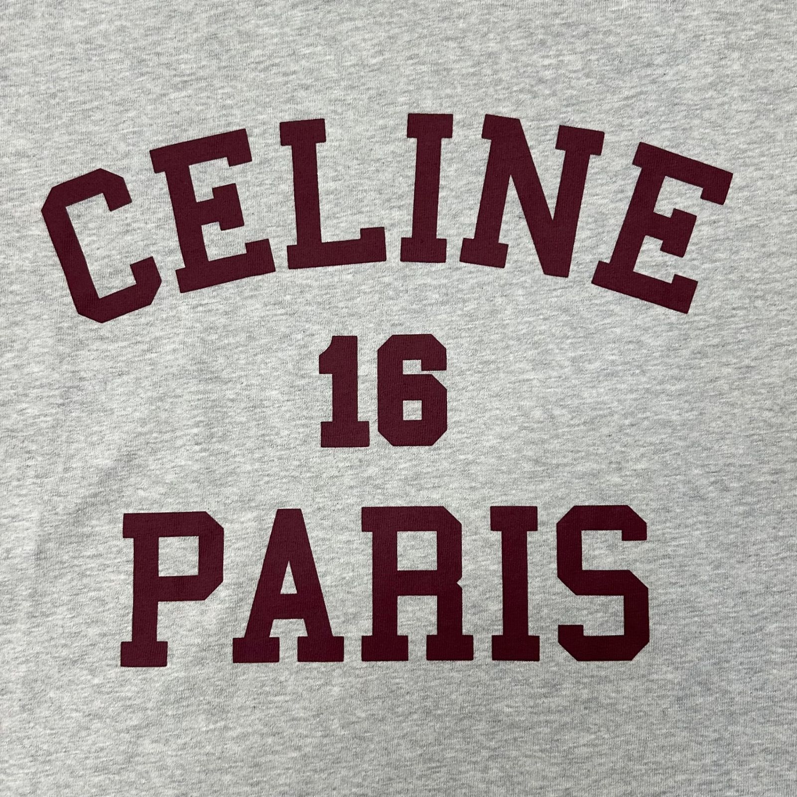 【CELINE】24SS★PARIS LOGO★ロゴで大人カジュアル CELINE（セリーヌ）24SS フロントロゴ Tシャツ CELINE PARIS T