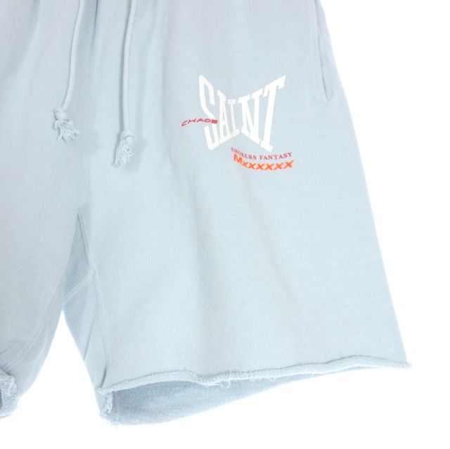 SAINT M×××××× RIBON SAINT SWEAT SHORTS セントマイケル SAINT M×××××× RIBON SAINT SWEAT SHORTS セントマイケル