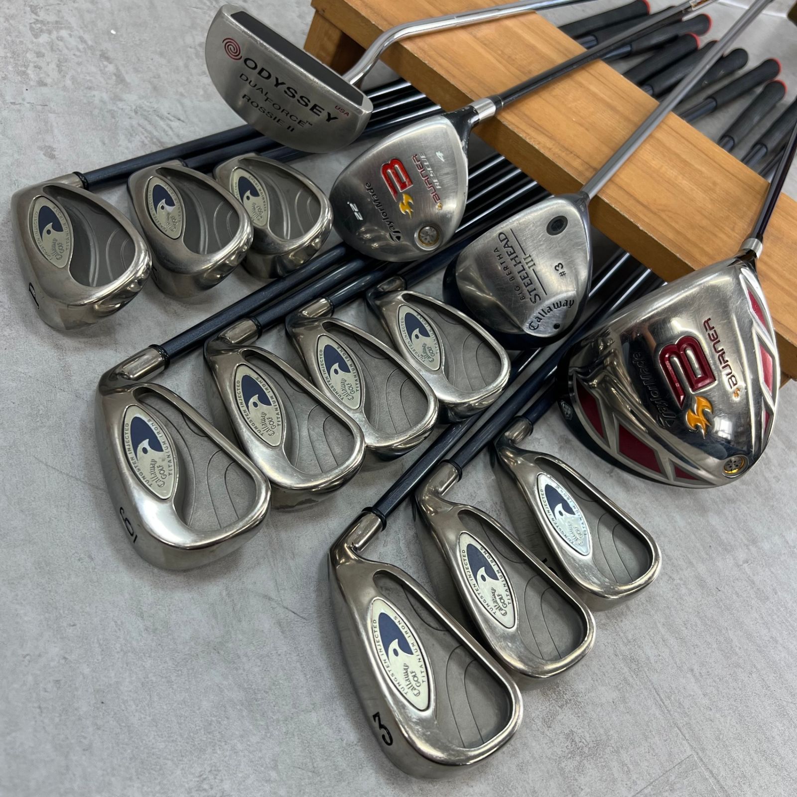 メンズゴルフ14本セット カーボン