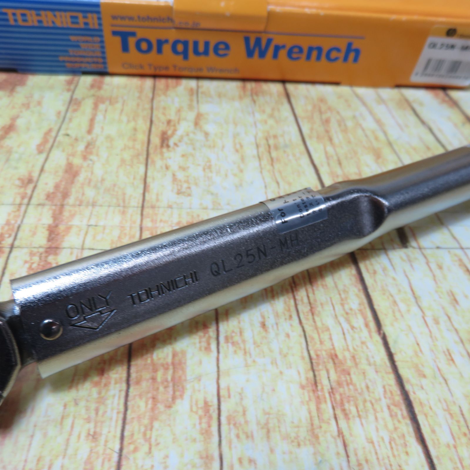 トーニチ トルクレンチ 差込角９．５３ 全長２２６ｍｍ QL25N-MH 東日