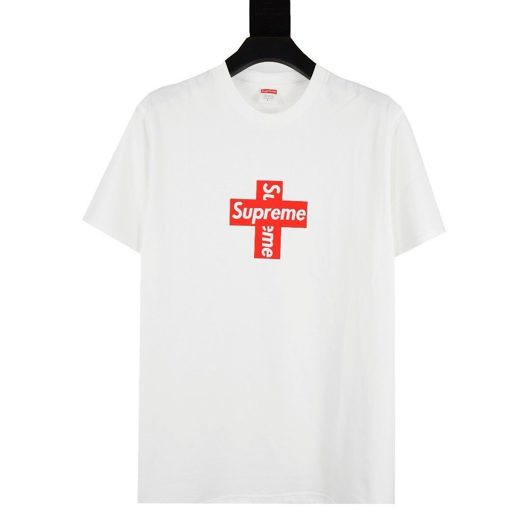 新品 Supreme cross Box Logo printTee 20AWシュプリーム クロス