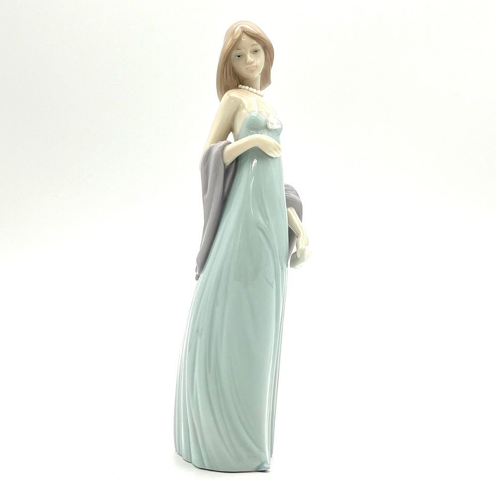 リヤドロ Lladro 少女 オブジェ 置物 5487 磁器 ポーセリン フィギュリン インテリア【中古】