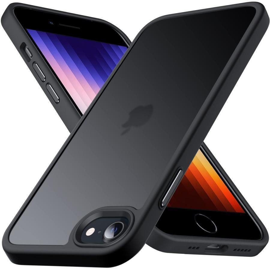 【本物保証，新作】 Anqrp iPhone SE 用 ケース 第3/2世代 ケース 半透明 iPhone SE2・8・7 ケース 米軍MIL規格 耐衝撃 マット感ケー その他