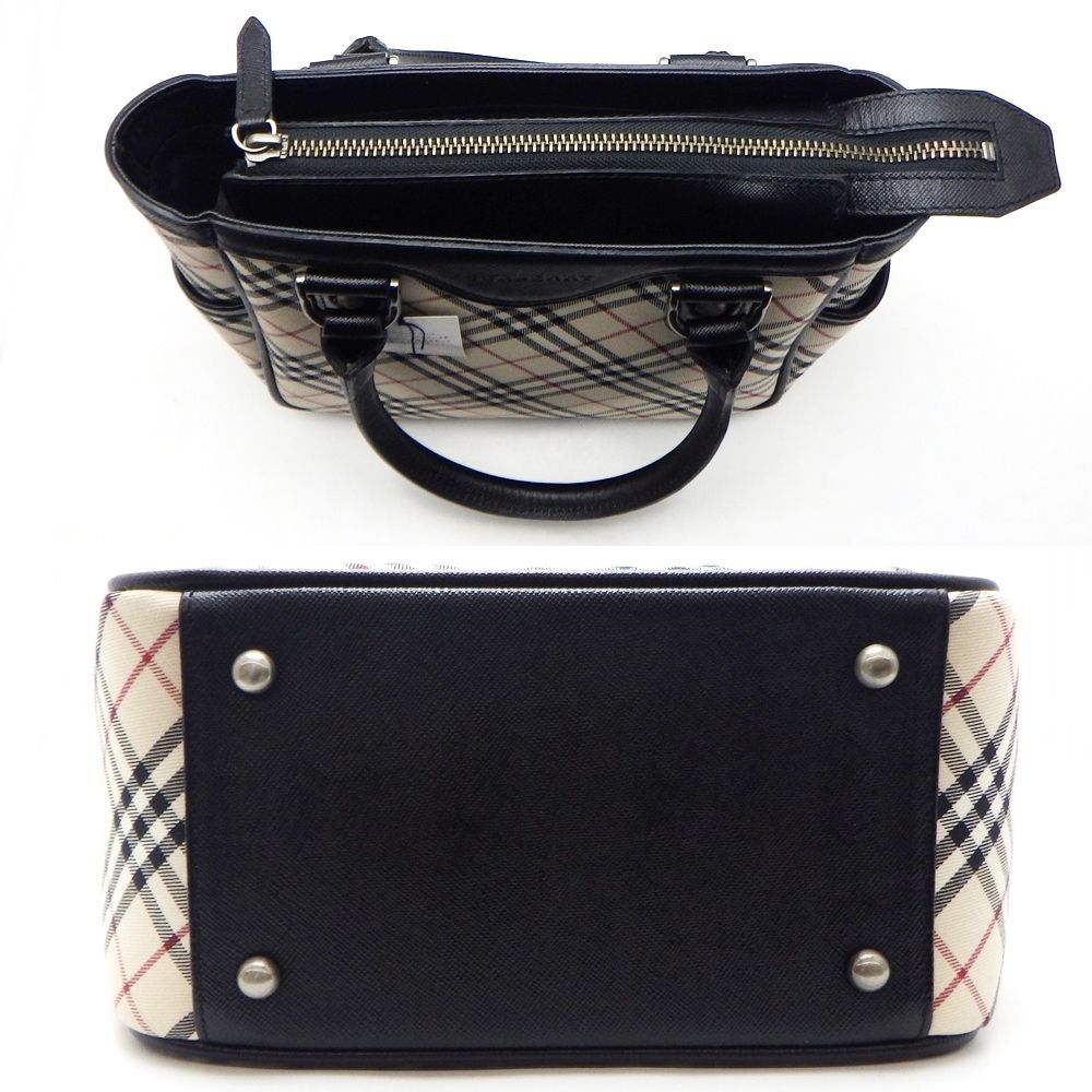ほぼ未使用】BURBERRY バーバリー トート ハンドバッグ ノバ