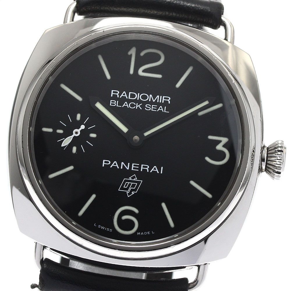 パネライ PANERAI PAM00380 ラジオミール ブラックシール ロゴ スモールセコンド 手巻き メンズ保証書付き_888228