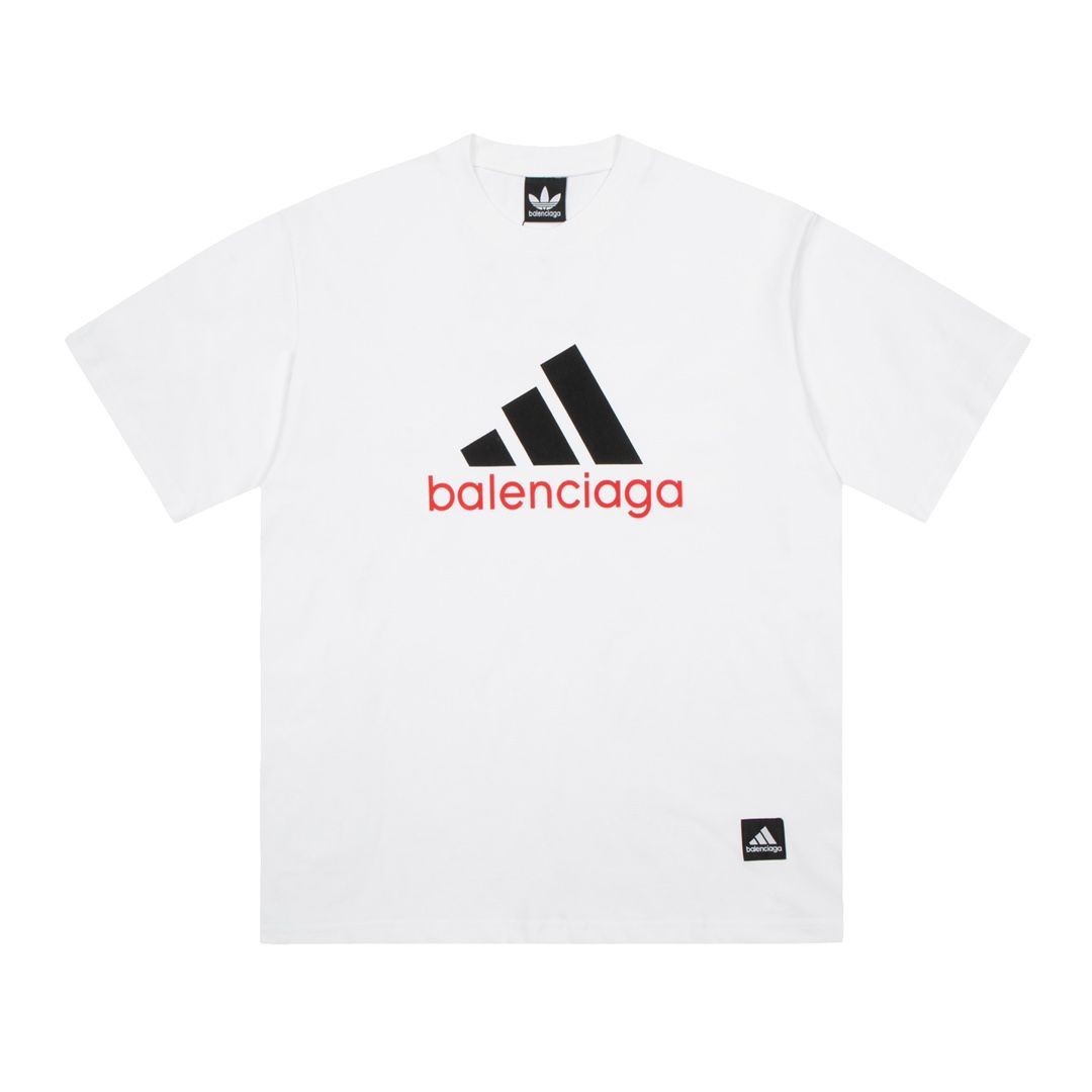 BALENCIAGA バレンシアガ 半袖Ｔシャツ ADIDASコラボ BLACK