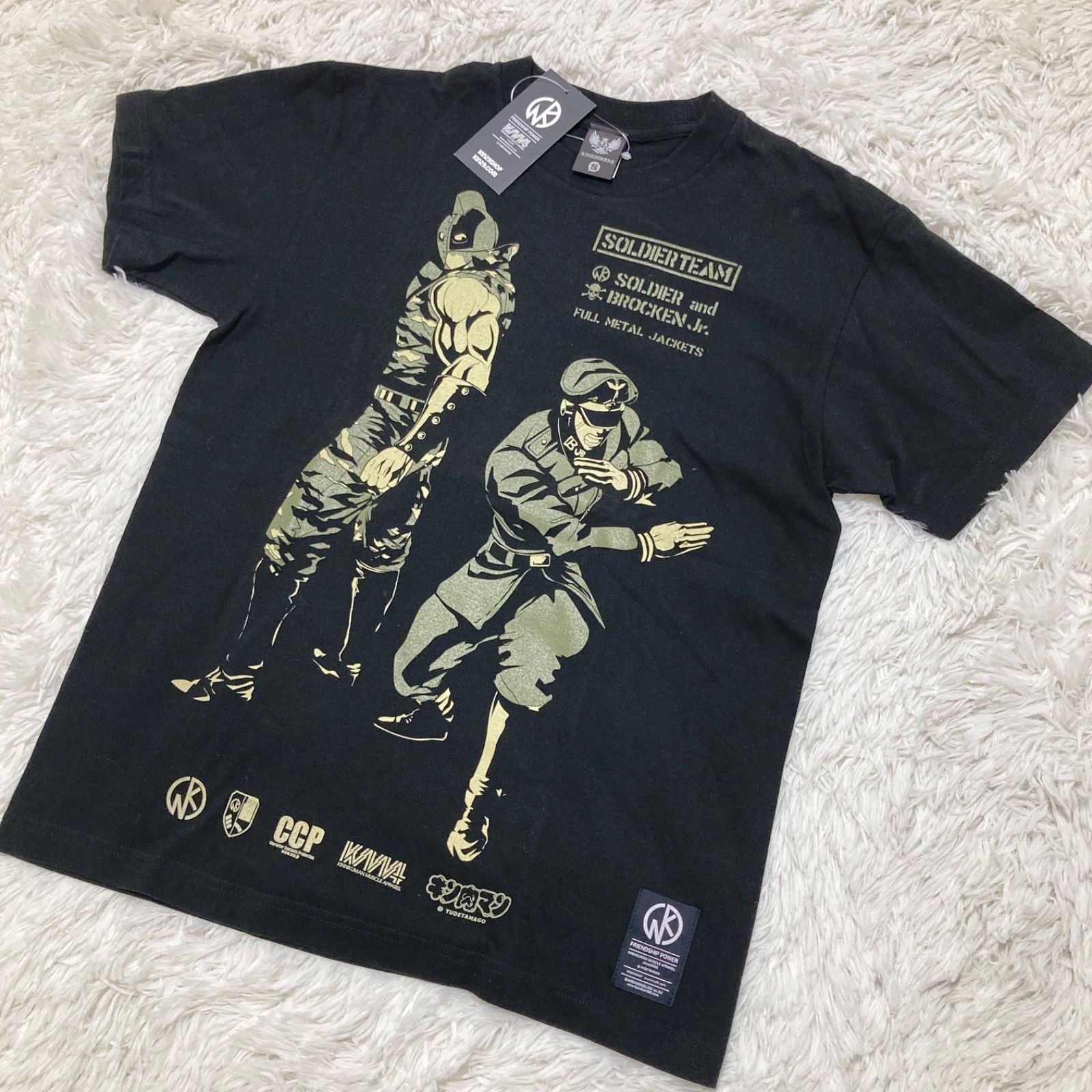 キン肉マン フルメタルジャケッツ　ミリタリージャケット XL キン肉マン フルメタルジャケッツ ミリタリージャケット XL
