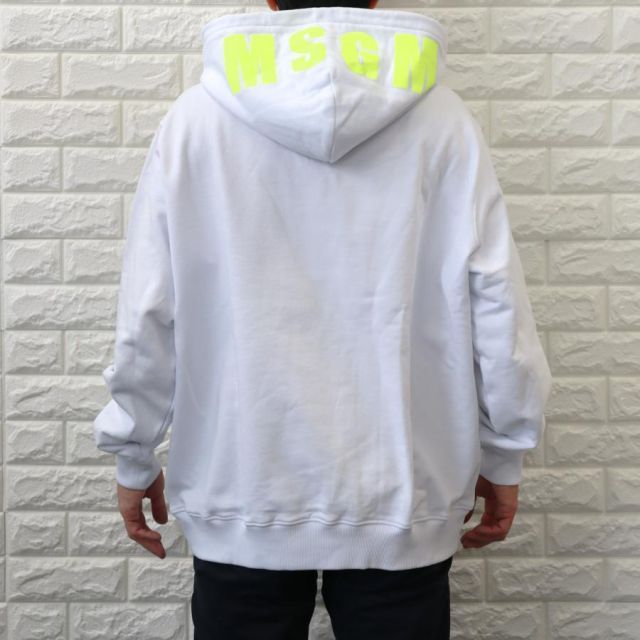 【限定製作】 エムエスジーエム MSGM ロゴ 3240MM535F パーカー フーディ トップス