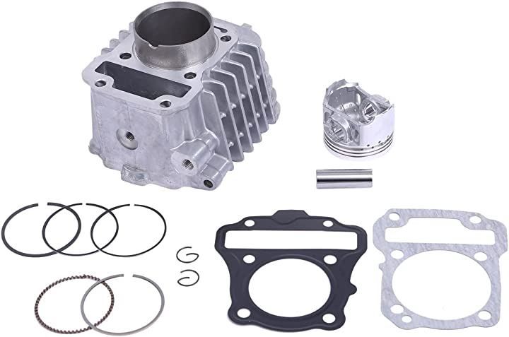 CustomDivine ホンダ用 シリンダー ピストン KWB50 JA07 JA10 スーパーカブ カブ110 プロ PRO クロスカブ CC110 MD110 カブプロ Cub NBC110 エンジン 社外品 セット