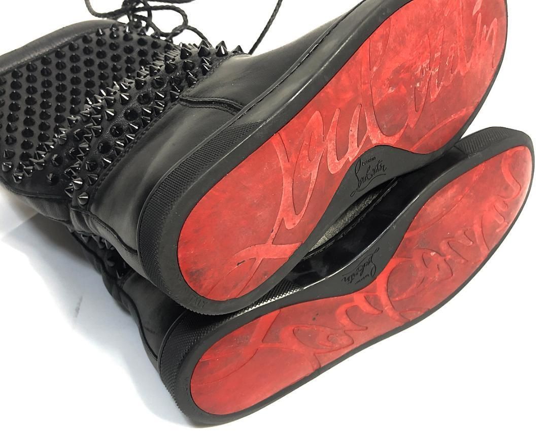 L05176 未使用品 クリスチャンルブタン ムートン ブーツ 36 L05176 未使用品 クリスチャンルブタン ムートン ブーツ 36