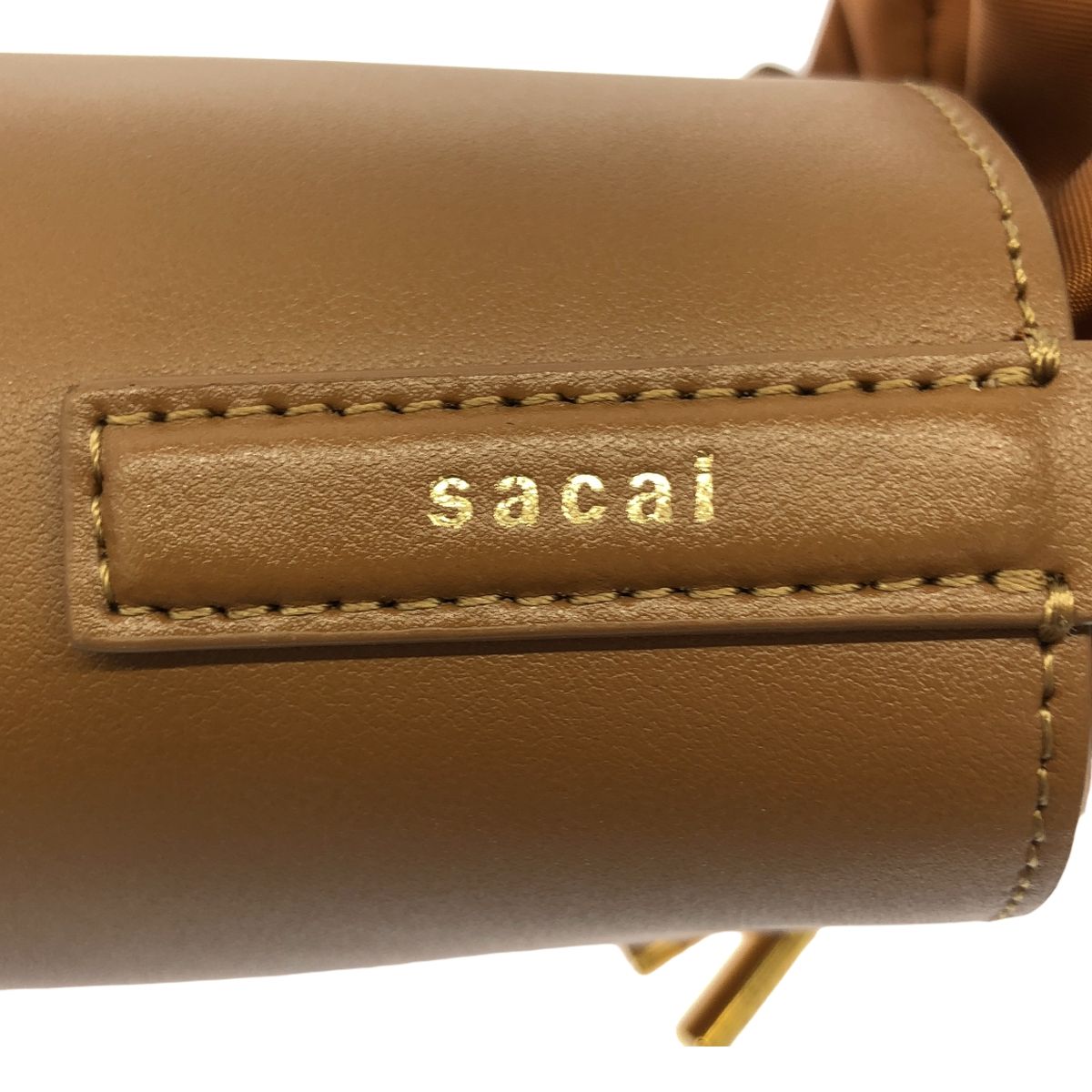 美品】 sacai / サカイ | s Leather Basket Micro / 2way ショルダー 
