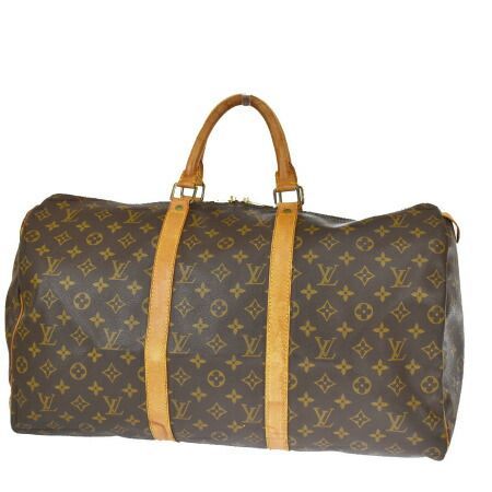 【中古】 ルイヴィトン LOUIS VUITTON キーポル 50 ボストンバッグ ハンド 旅行かばん モノグラム レザー M41426 89SD154