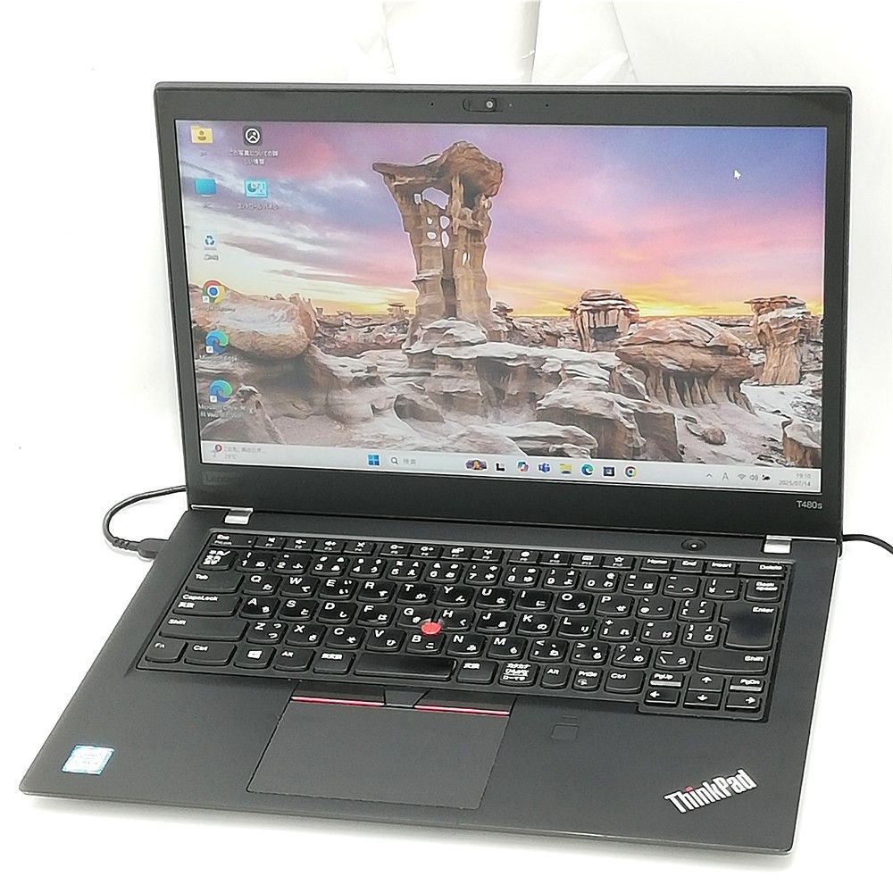 激安 中古美品 Wi-Fi有 Lenovo ノートパソコン T480s 第8世代 Core i5 