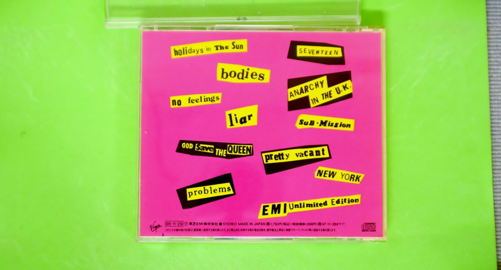 国内盤CD☆セックス・ピストルズ/Sex Pistols□ 勝手にしやがれ