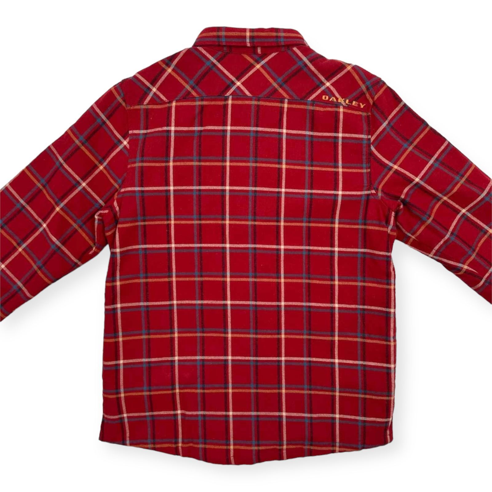 OAKLY オークリー SLIM FIT チェック柄 裏キルティング シャツ 