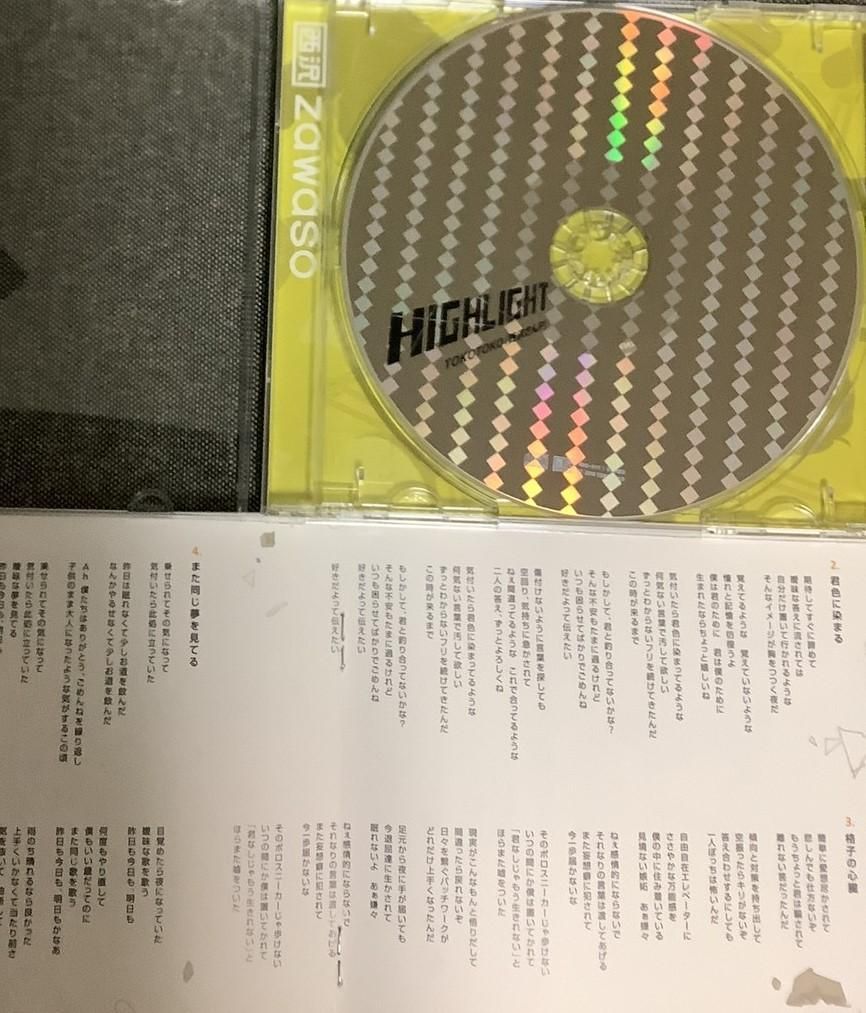 HIGHLIGHT TOKOTOKO(西沢さんP) CD - メルカリ