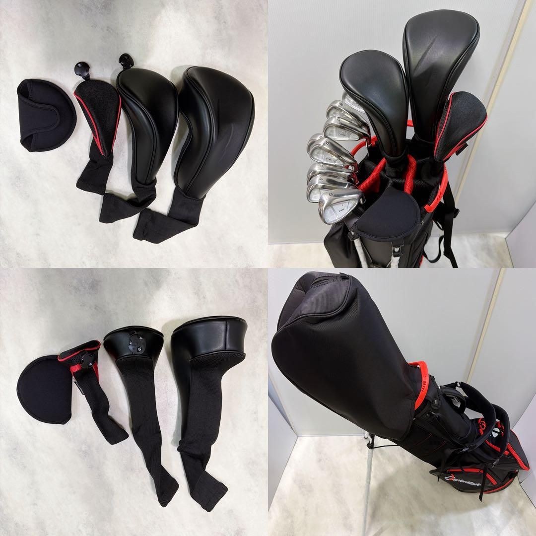 新品グリップ 新品バック テーラーメイド 豪華12本クラブセット