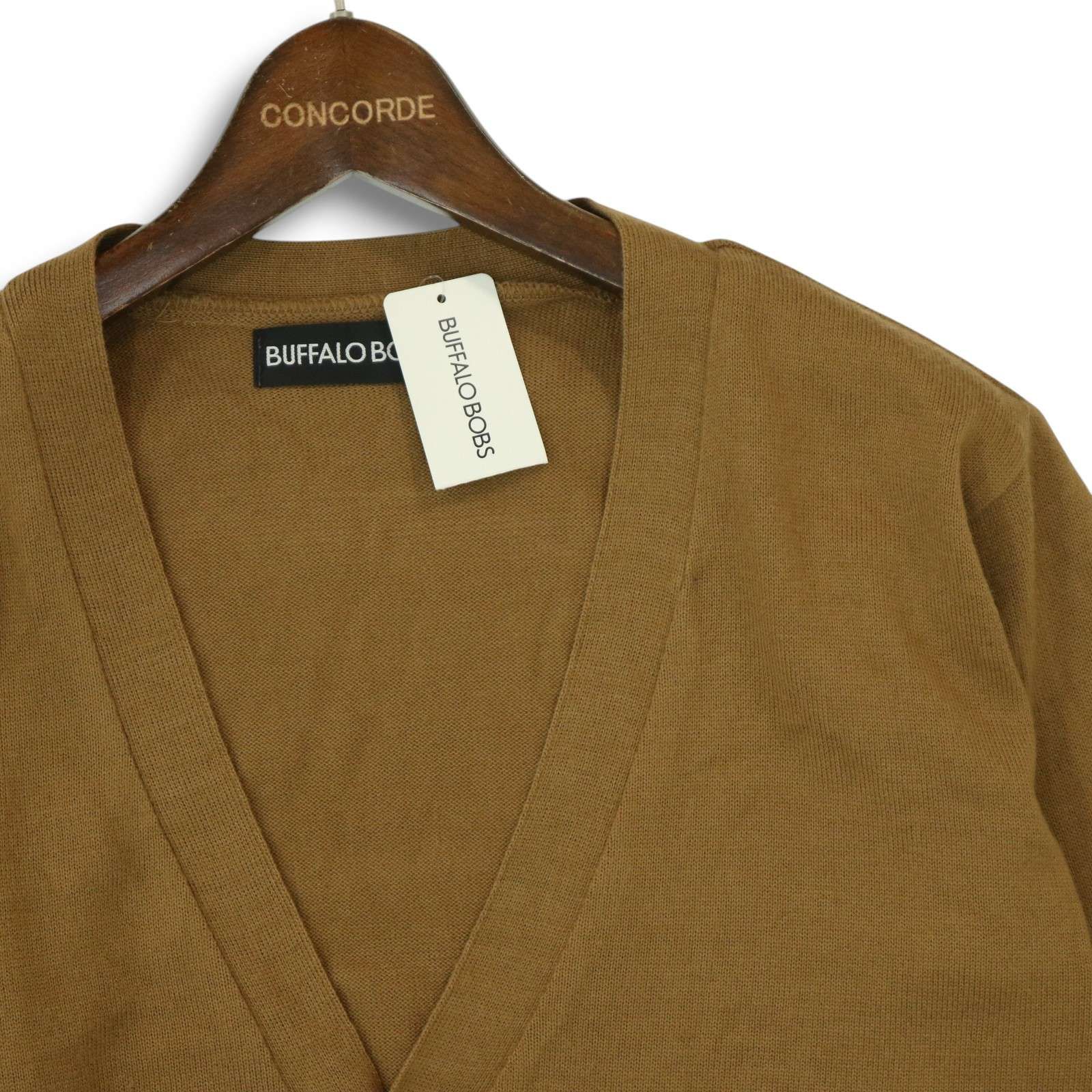 新品 未使用】 BUFFALO BOBS バッファローボブス 秋冬 Vネック ニット 