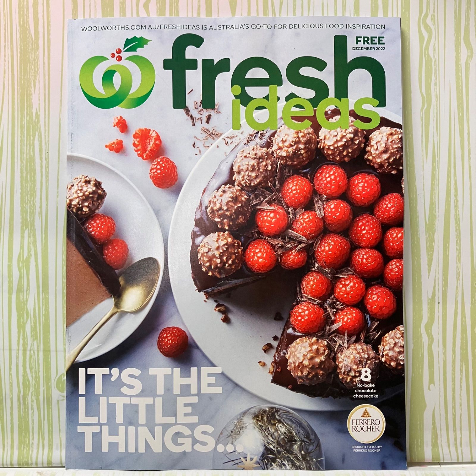 オーストラリア　WOOLWORTHS スーパー　fresh ideas 12月号