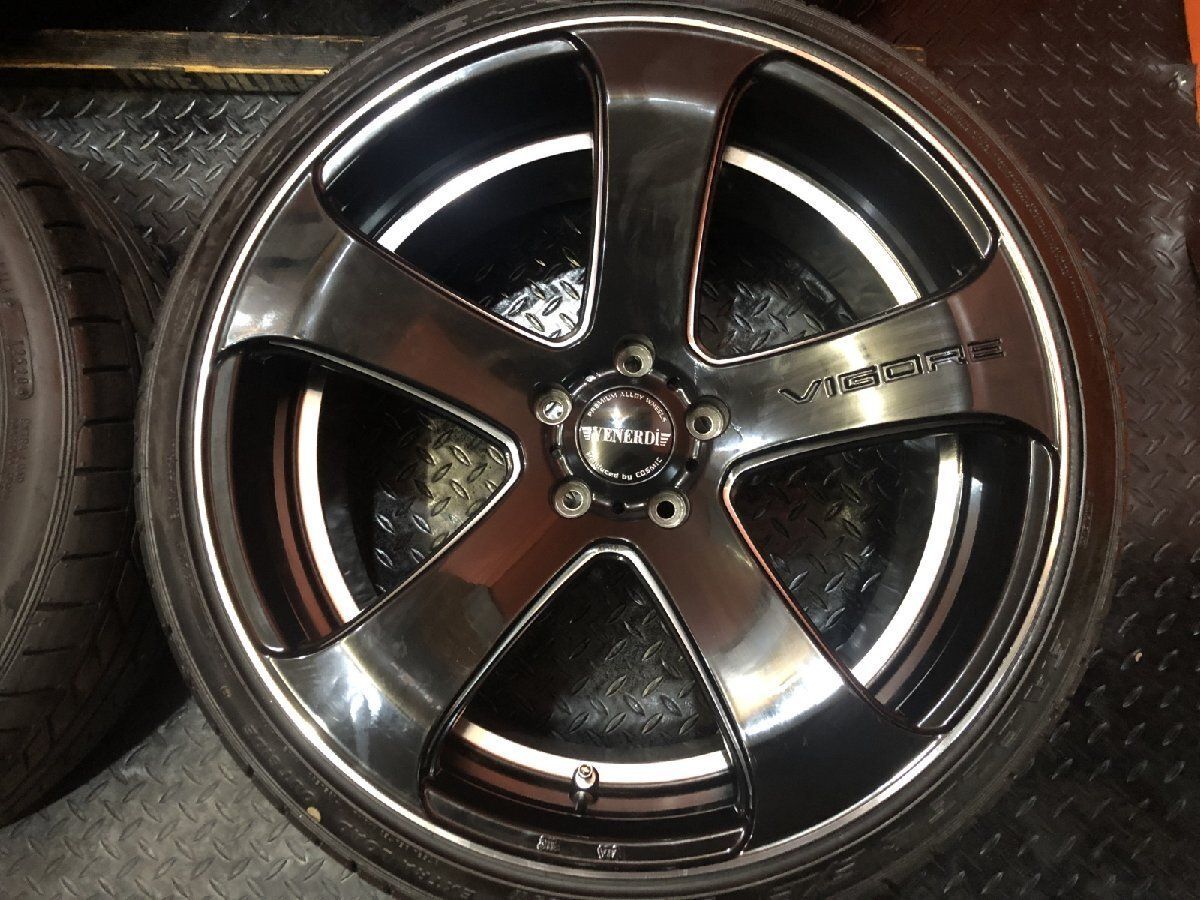 【GOODYEAR EAGLE LS EXE 245/35R20】夏タイヤ【VENERDI ヴェネルディ VIGORE 20インチ 9.5J5HPCD114.3+40】バリ溝 アルファード等(VTY916) GOODYEAR EAGLE LS EXE 245/35R20】夏タイヤ【VENERDI ヴェネルディ