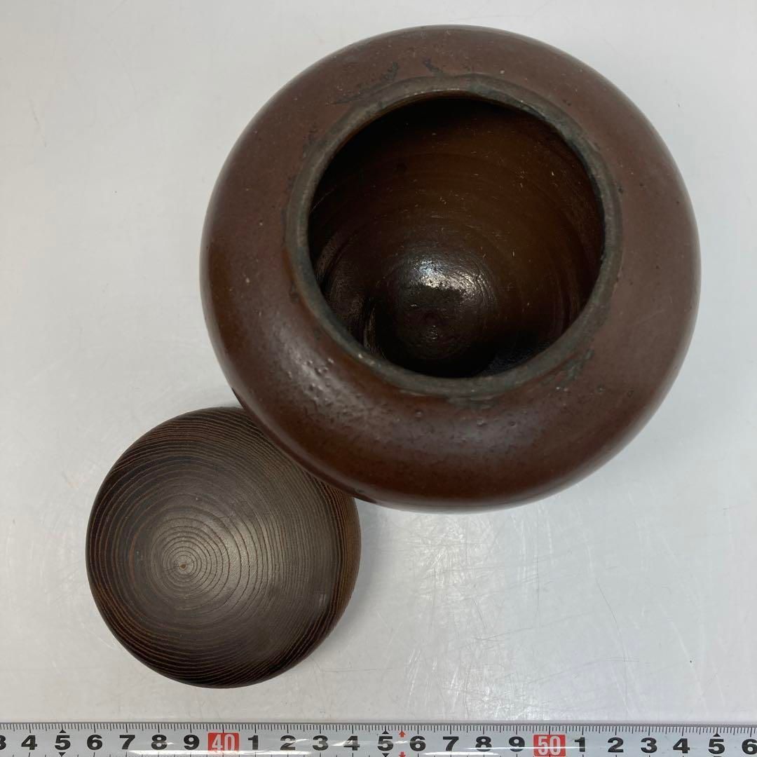  茶3 江戸時代 瀬戸 茶壺 東さ6 0318 その他 茶道具